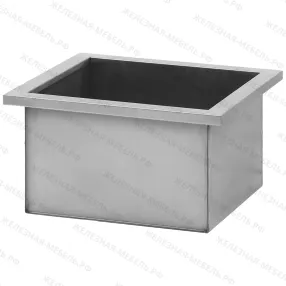 ванна моечная вмсн 1210 (1210х630х860) «norma zn», 1 м/о 1110х530х350 (ножка угл.)