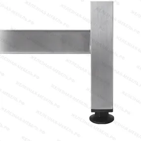 стол производственный спрп - 860х600х700 «profi inox» с полкой обвязкой (без борта)