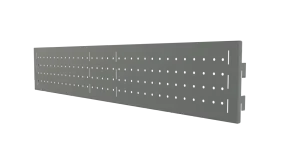 перфорированная панель титан-gs 896х160 (цвет серебристый)