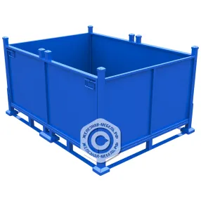 модульный контейнер металлический штабелируемый 840х1600х1200