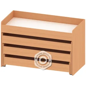 кровать детская 4 яруса дк-ад-4-4