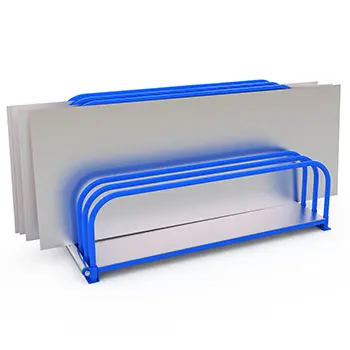 Стеллажи для хранения листового металла