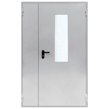 дверь тамбурная металлическая с остеклением дто-2-1100х2000